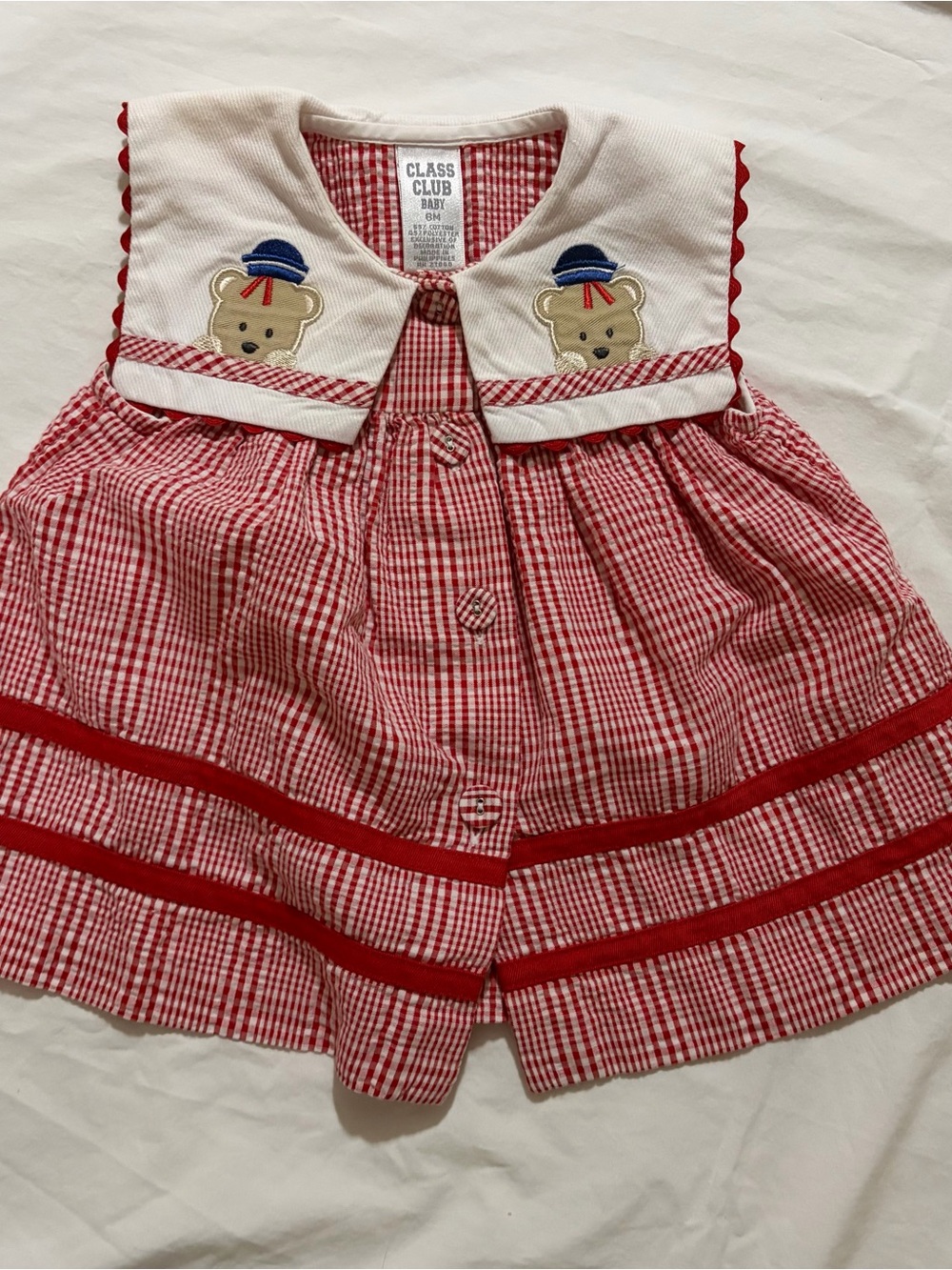 4/$20 Class Club Baby dress 6month - Picture 3 of 3